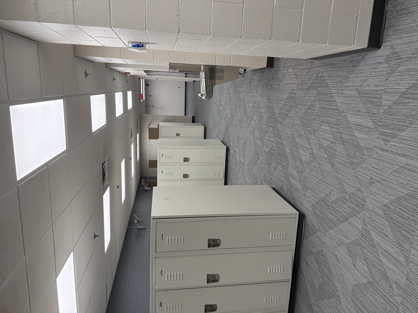 Dowd YMCA locker room renovation